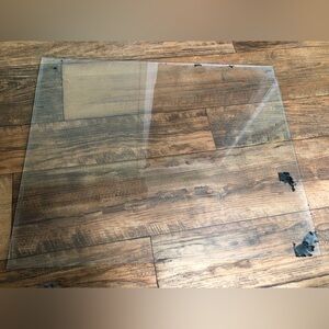 Picture frame glass 23 and 3/8” x 19” , glass only